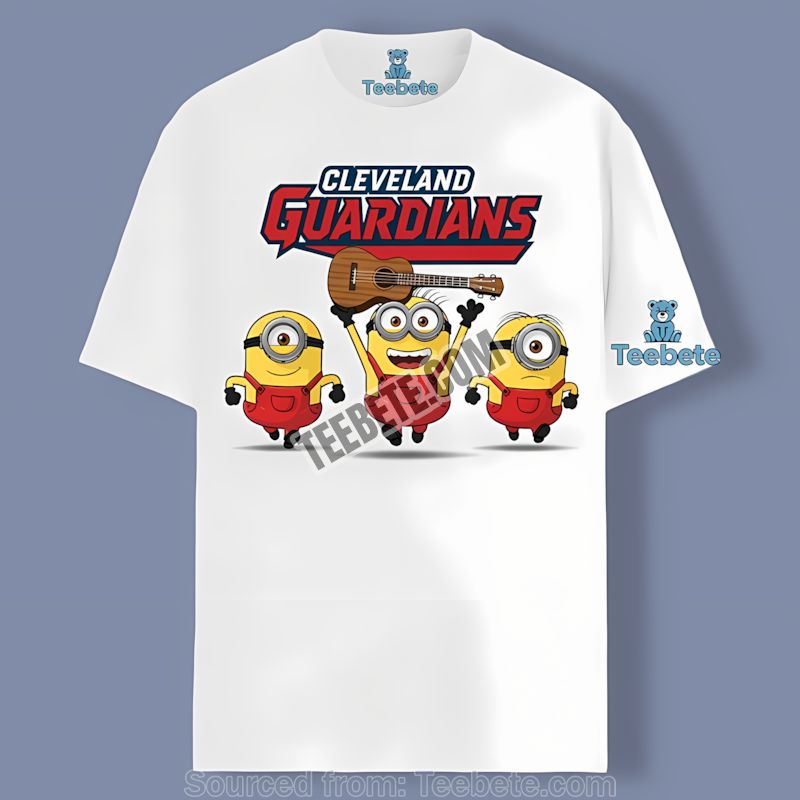 Cleveland Guardians Minions Cartoon Classic Shirt