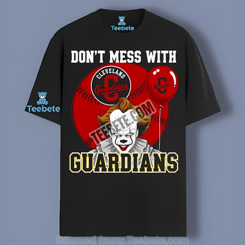 Cleveland Guardians Pennywise Halloween Sports Shirt