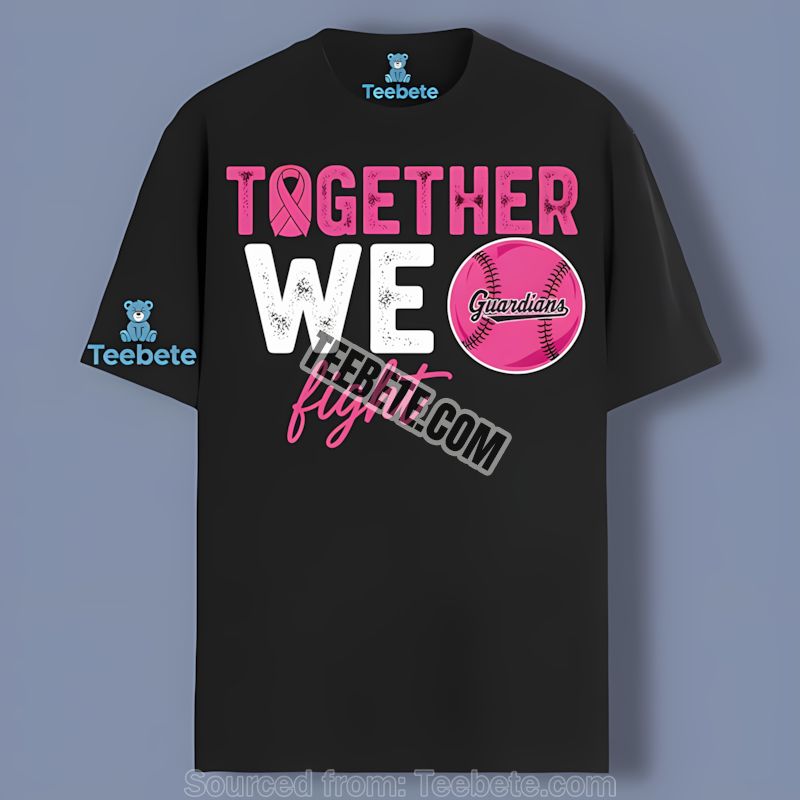 Cleveland Guardians Together We Fight Breast Cancer Shirt