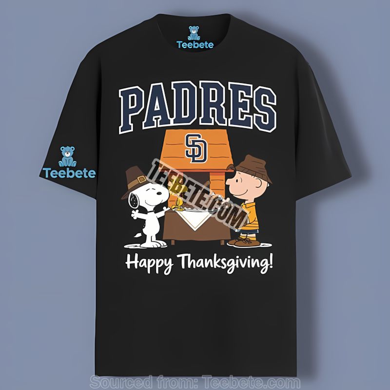 Comfortable San Diego Padres Snoopy Cool Adults Shirt