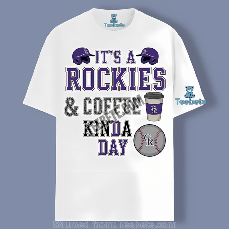 Colorado Rockies Coffee Day Cotton Shirt