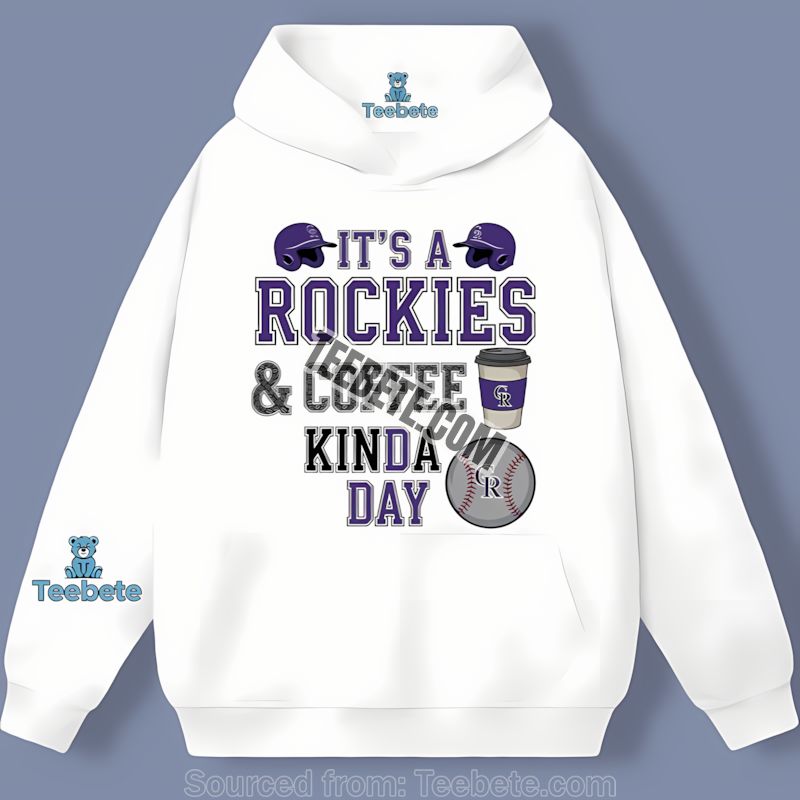 Colorado Rockies Coffee Day Cotton Hoodie Colorado Rockies Coffee Day Cotton Hoodie