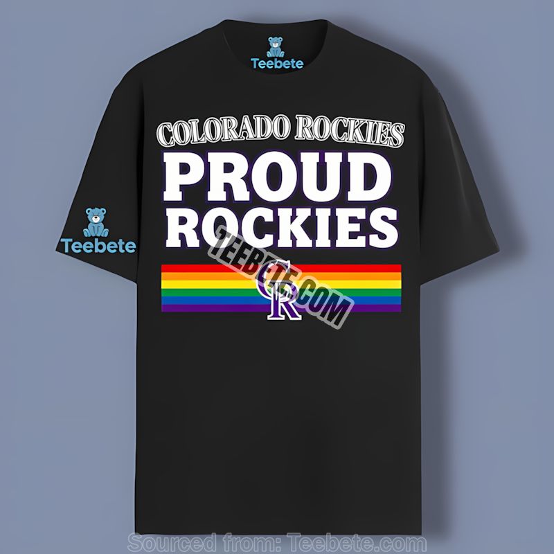 Colorado Rockies Mickey Heart Cotton Shirt