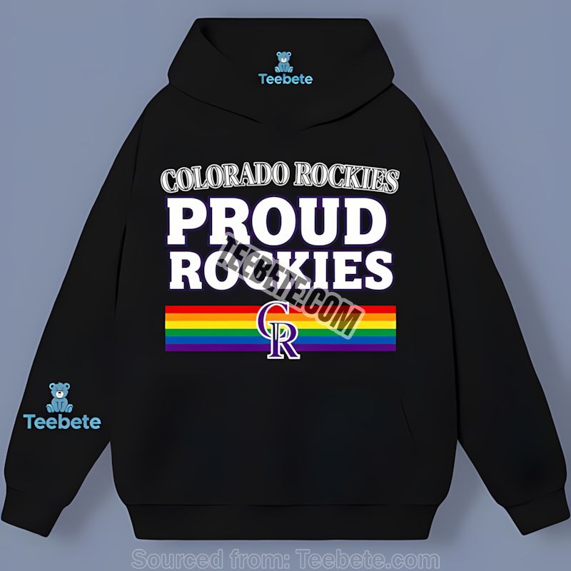Colorado Rockies Lgbt Pride Unisex Hoodie Colorado Rockies Lgbt Pride Unisex Hoodie