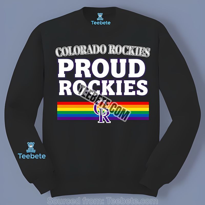 Colorado Rockies Lgbt Pride Unisex Long Sleeve Colorado Rockies Lgbt Pride Unisex Long Sleeve