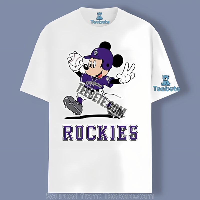 Colorado Rockies Mickey Quarterback Classic Shirt