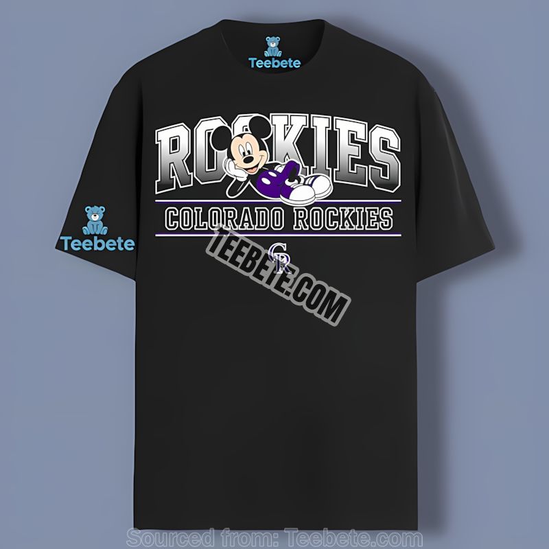 Colorado Rockies Mickey Relaxed Style Shirt