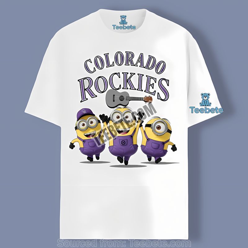 Colorado Rockies Minions Trendy Shirt