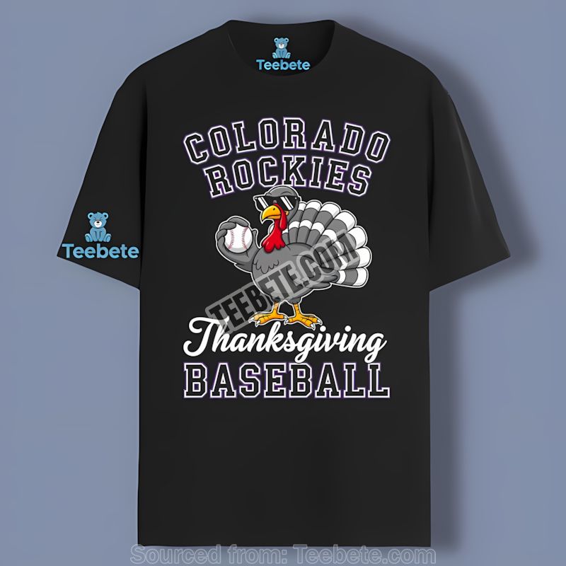 Colorado Rockies Thanksgiving Turkey Classic Shirt