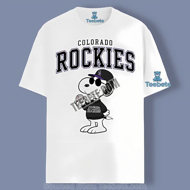 Colorado Rockies Vs Cool Snoopy Shirt