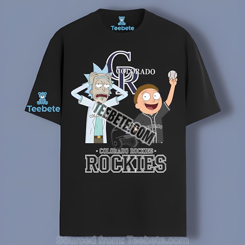 Colorado Rockies Vs Rick And Morty Shirt