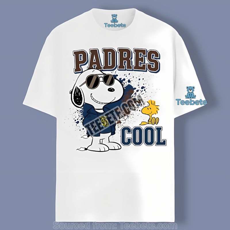 Comfortable San Diego Padres Snoopy Cool Adults Shirt