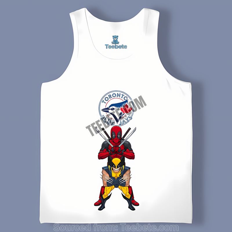 Deadpool And Wolverine Toronto Blue Jays Crossover Shirt Deadpool And Wolverine Toronto Blue Jays Crossover Shirt