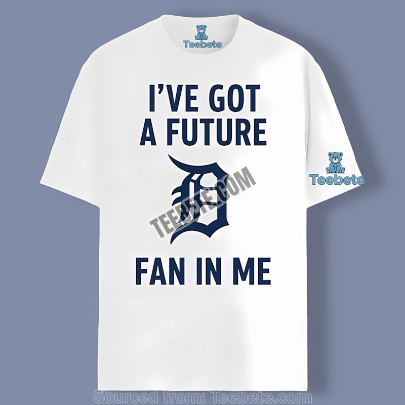 Detroit Tigers Future Fan In Me Vintage Shirt