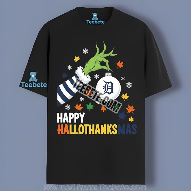 Detroit Tigers I Love My Tigers Heart Graphic Shirt