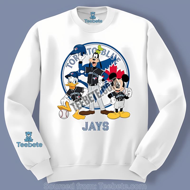 Disney Mickey Donald Goofy Toronto Blue Jays Retro Shirt Disney Mickey Donald Goofy Toronto Blue Jays Retro Shirt