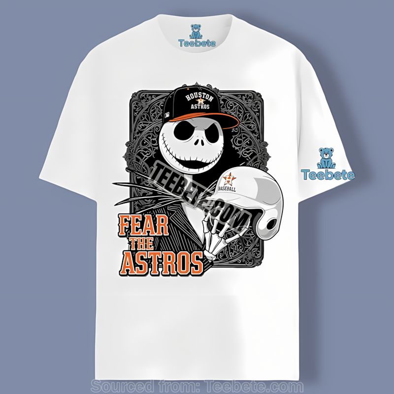 Fear The Houston Astros Jack Skellington Classic Shirt