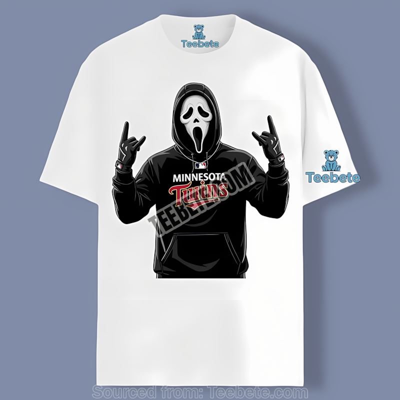 Ghostface Spooky Minnesota Twins Classic Shirt