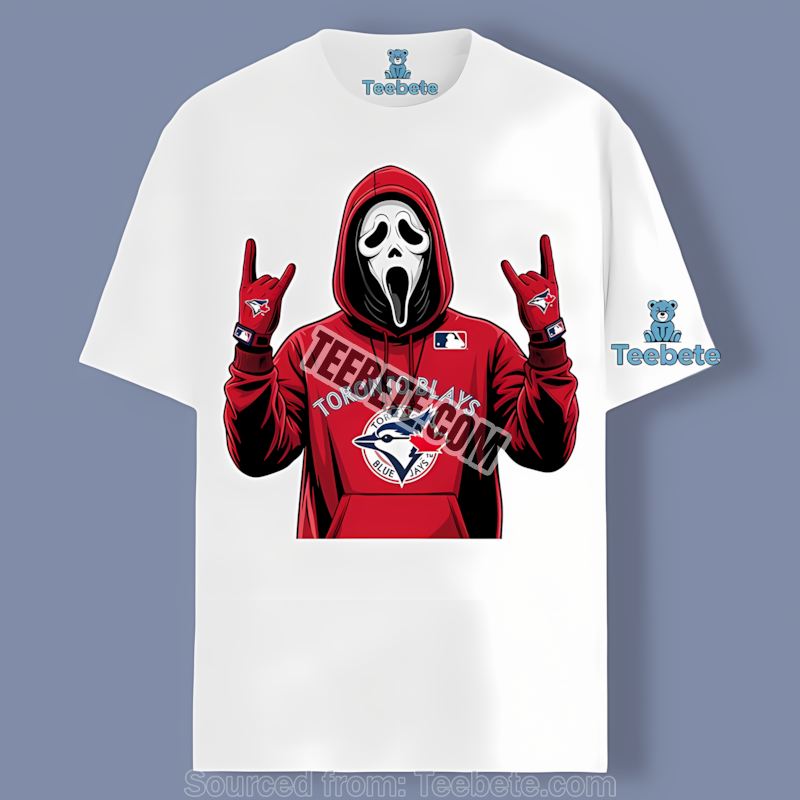 Ghostface Toronto Blue Jays Spooky Trendy Shirt