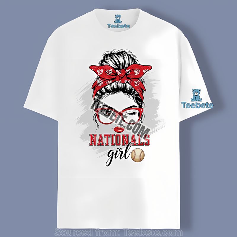 Girl Color Washington Nationals Shirt For Fan