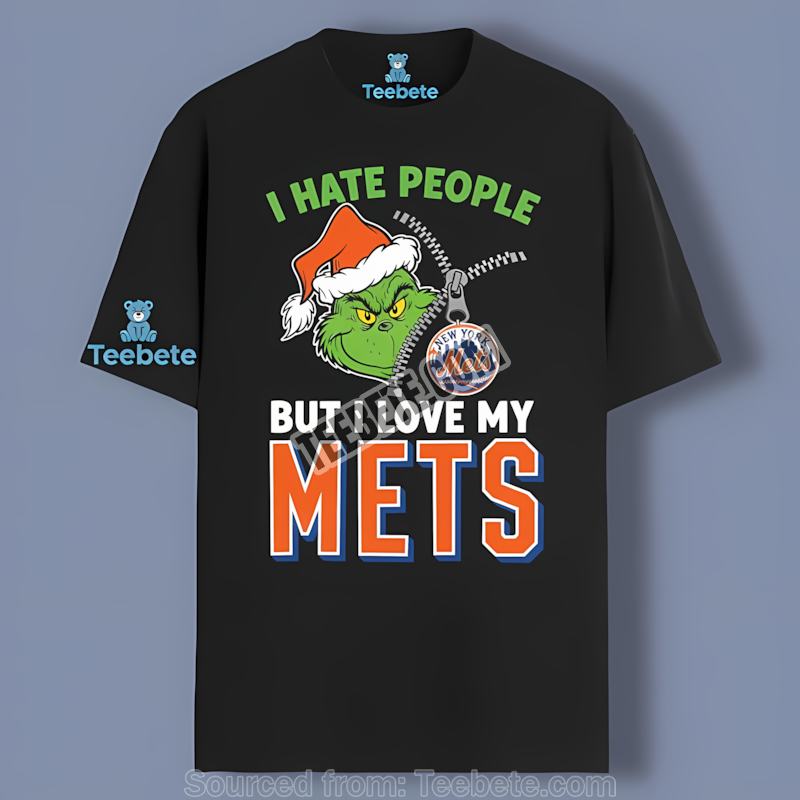 Grinch New York Mets They Hate Us Because They Aint Us Vintage Shirt