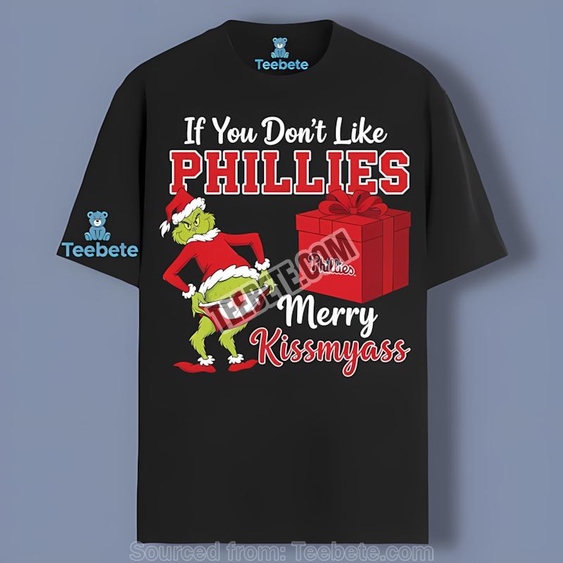 Grinch Philadelphia Phillies They Hate Us Because They Aint Us Shirt