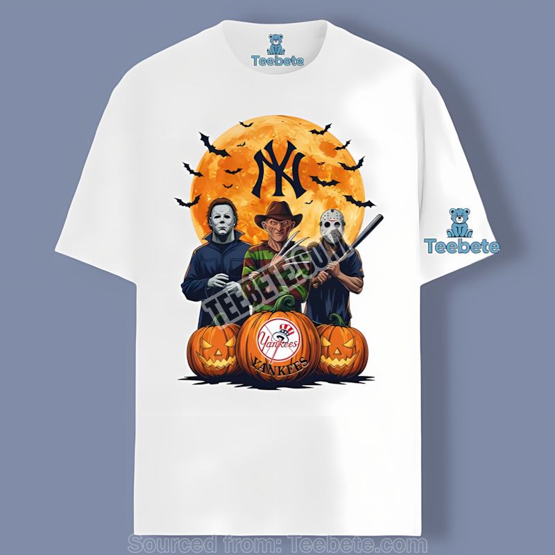 Halloween Jason Voorhees New York Yankees Michael Myers Shirt