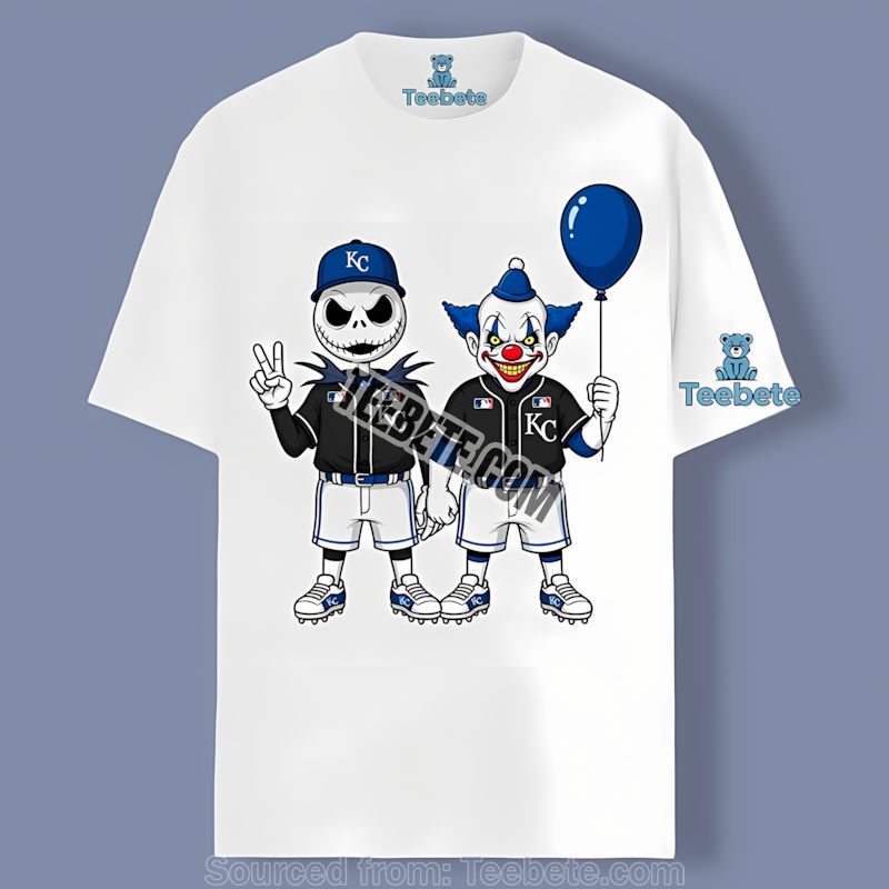 Here We Go With Kansas City Royals Logo Trendy Fan Shirt