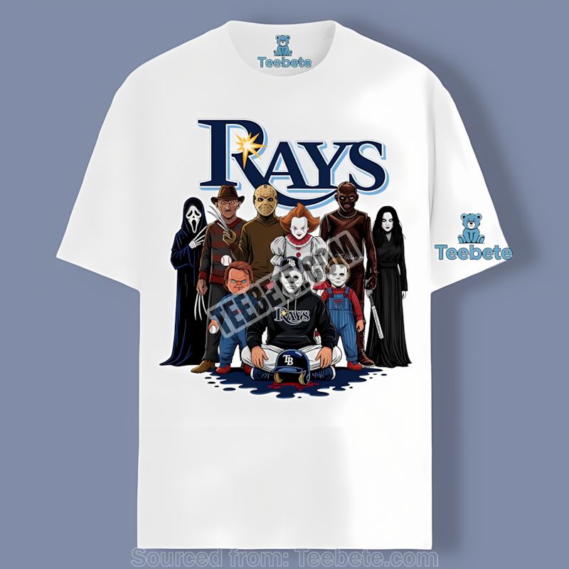 Horror Icons Rally For Tampa Bay Rays Graphic Shirt