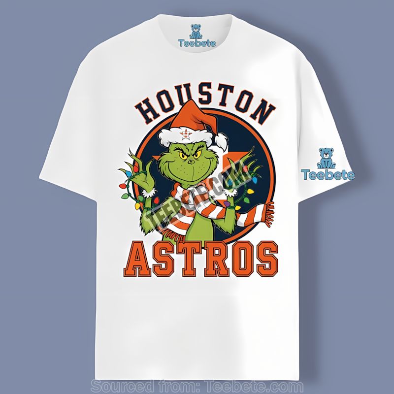 Houston Astros Grinch Christmas Baseball Classic Shirt