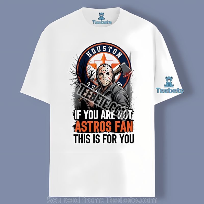Houston Astros Halloween Jason Voorhees Horror Shirt