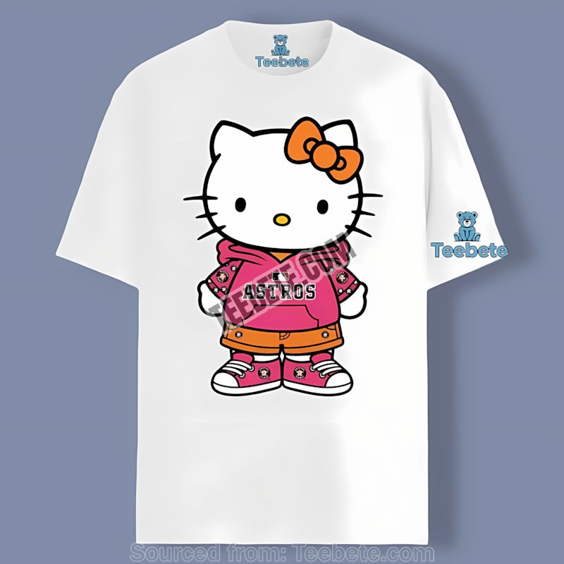 Houston Astros Hello Kitty Baseball Fan Shirt