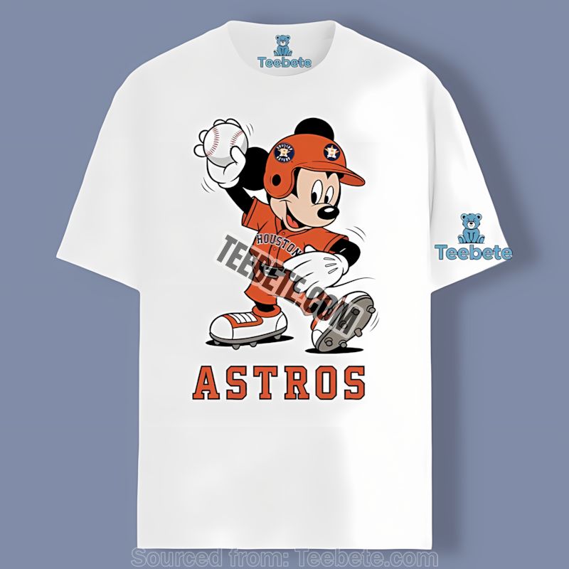 Houston Astros Mickey Quarterback Baseball Fan Shirt