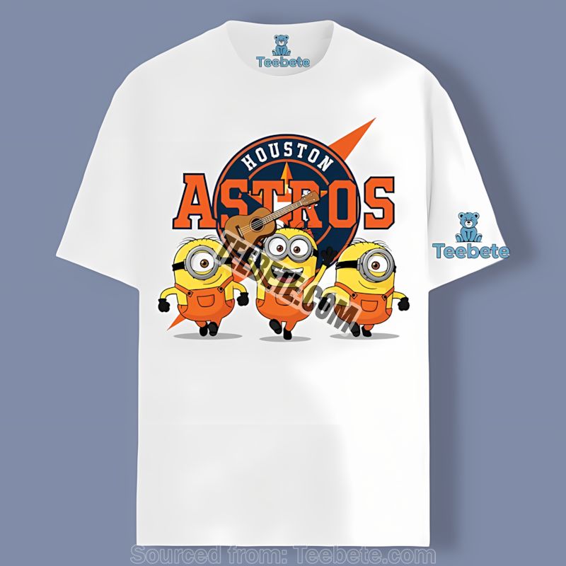 Houston Astros Minions Baseball Fan Vintage Shirt