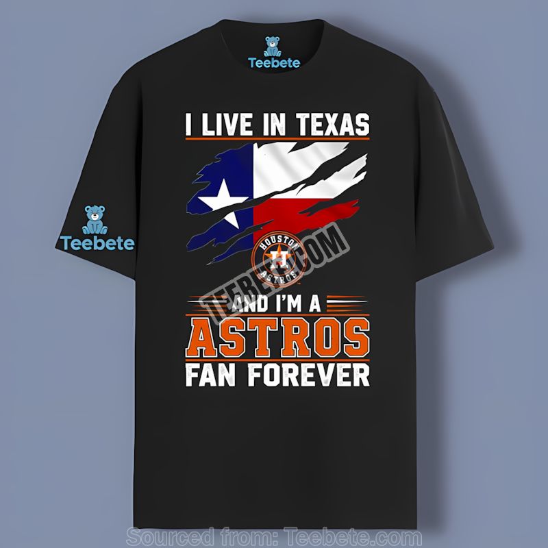 Houston Astros Texas Fan Forever Classic Baseball Shirt