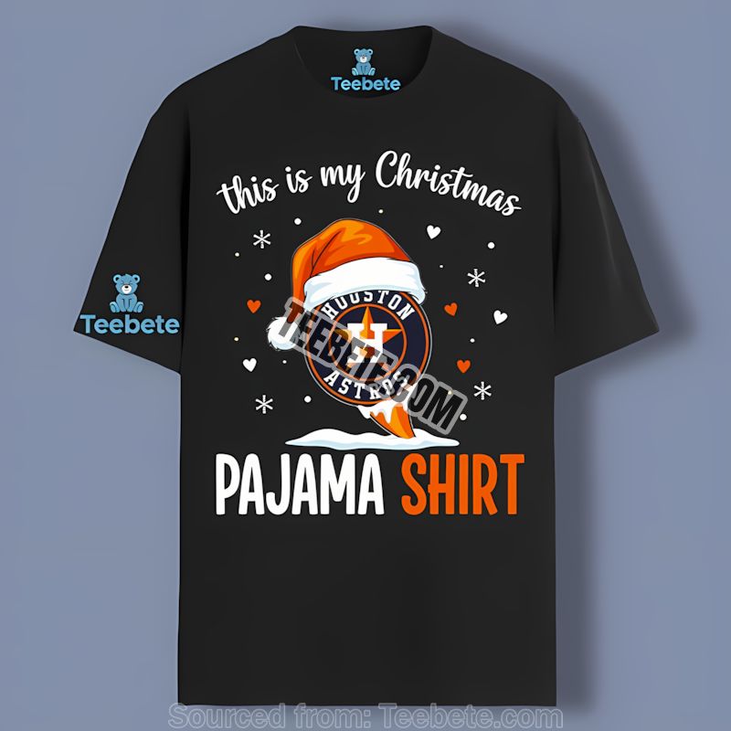 Houston Astros This Is My Christmas Pajama Shirt