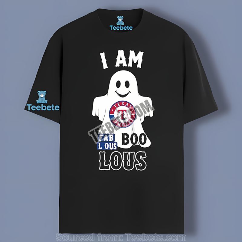 Horror Texas Rangers Vs Halloween Characters On Bus Cotton Shirt