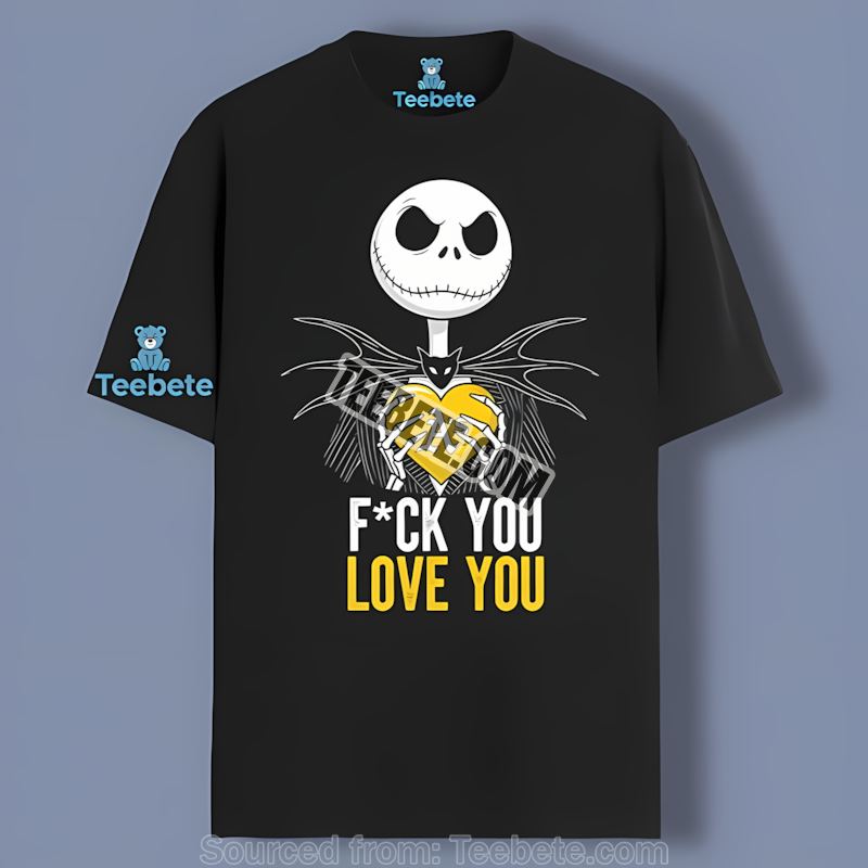 Jack Skellington Oakland Athletics Heart Color Shirt