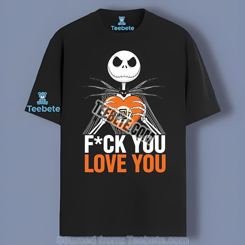 Jack Skellington San Francisco Giants Hoodie Regular Shirt