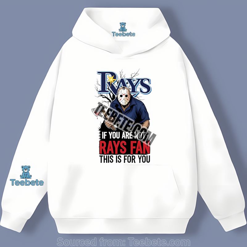 Jason Voorhees Halloween Supports Tampa Bay Rays Adults Hoodie Jason Voorhees Halloween Supports Tampa Bay Rays Adults Hoodie