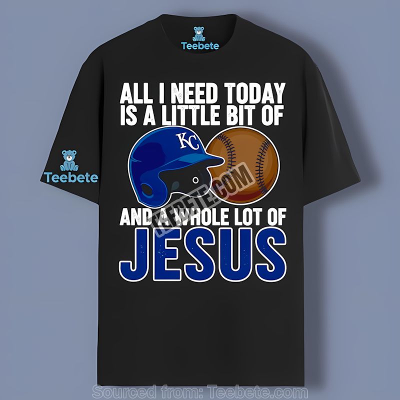 Kansas City Royals Baseball And Jesus Fan Trendy Shirt