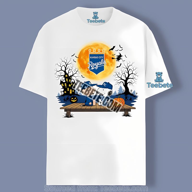 Kansas City Royals Halloween Charlie Brown Snoopy Shirt
