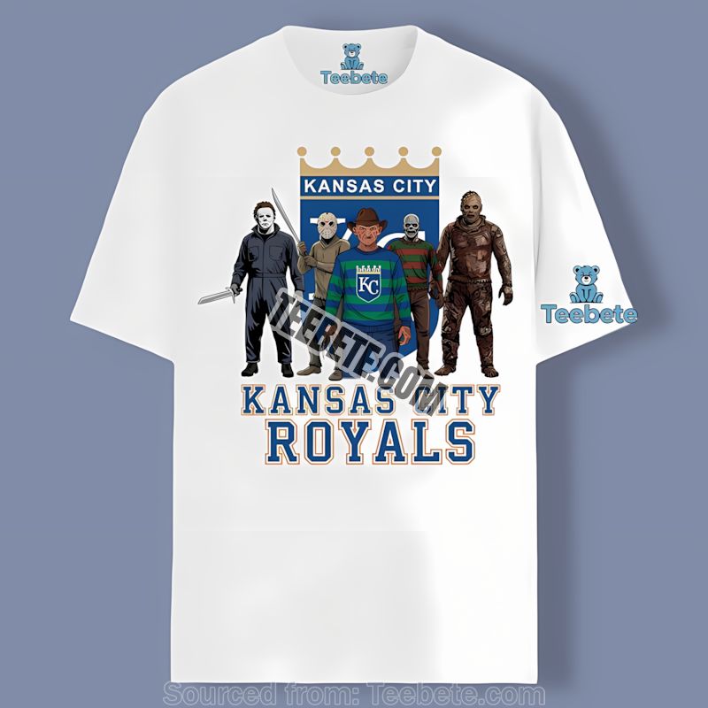 Kansas City Royals Halloween Horror Killers Fans Shirt