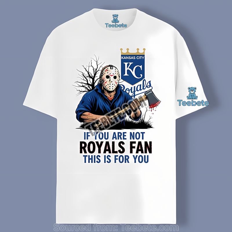 Kansas City Royals Halloween Jason Voorhees Baseball Shirt
