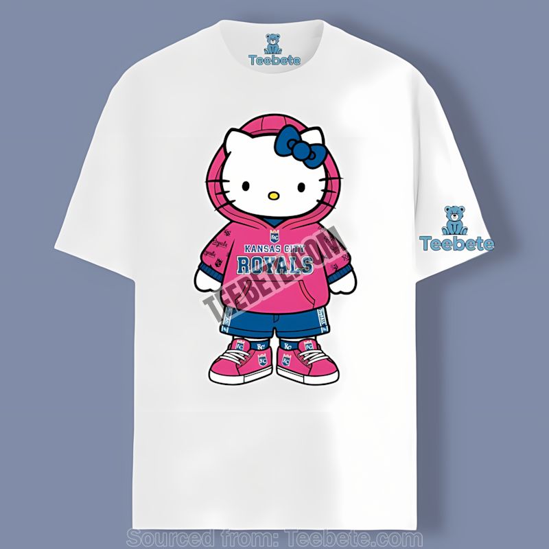 Kansas City Royals Hello Kitty Baseball Fan Trendy Shirt