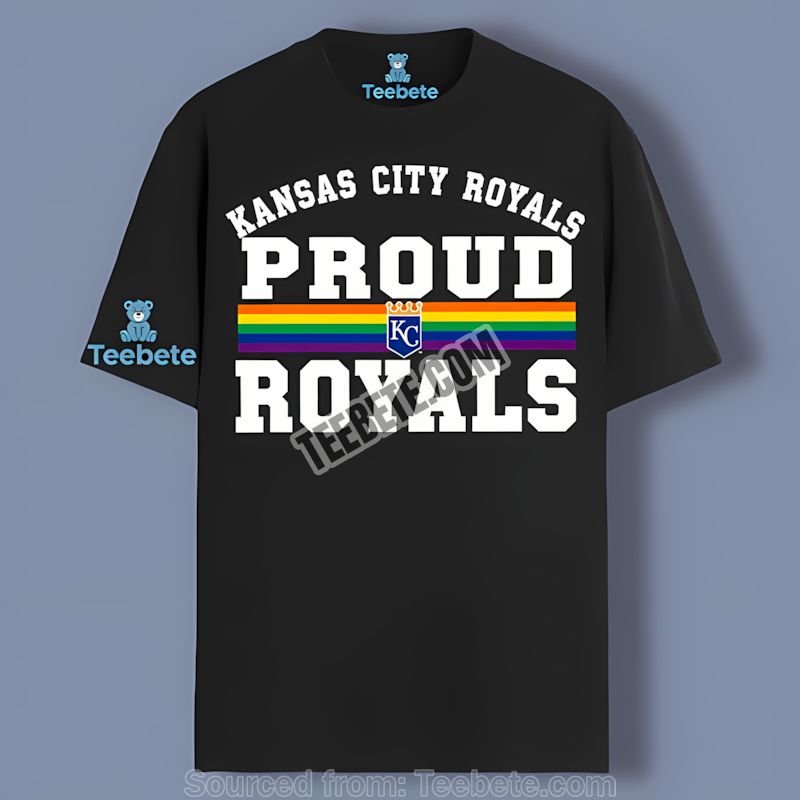 Kansas City Royals Lgbt Pride Fan Regular Shirt