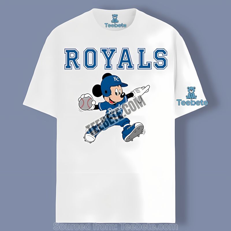 Kansas City Royals Mickey Quarterback Baseball Vintage Shirt