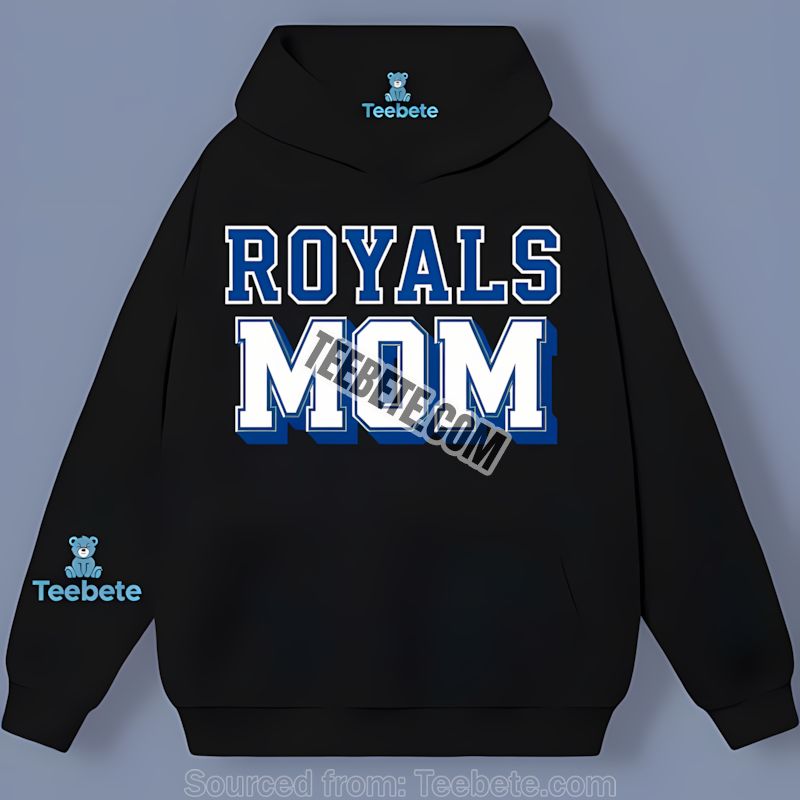 Kansas City Royals Mom Colorful Fan Baseball Hoodie Kansas City Royals Mom Colorful Fan Baseball Hoodie