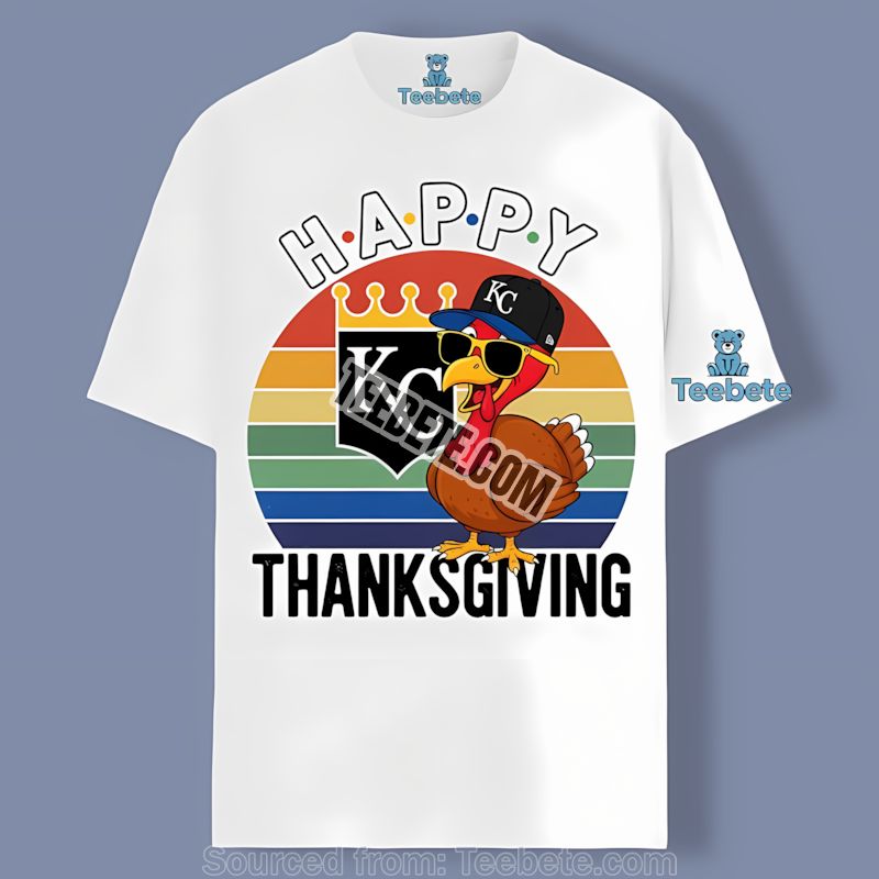 Kansas City Royals Thanksgiving Turkey Fun Sports Shirt