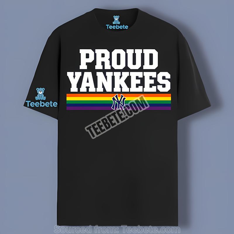 Lgbt Pride New York Yankees Color Shirt Rainbow Baseball Style